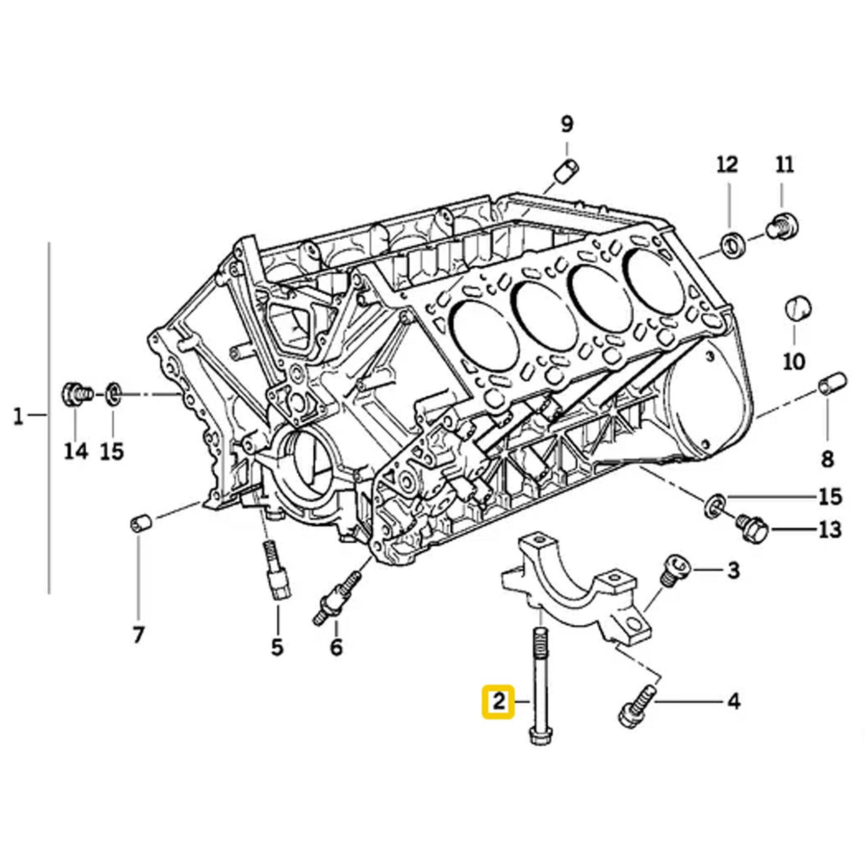 BMW Torx Bolt (M11x100) 11111745188